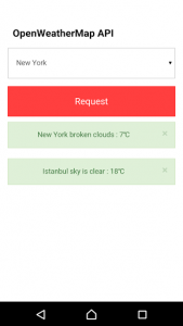 Livo Weather app